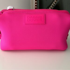 Dagne Dover Neon Pink Cosmetic Bag